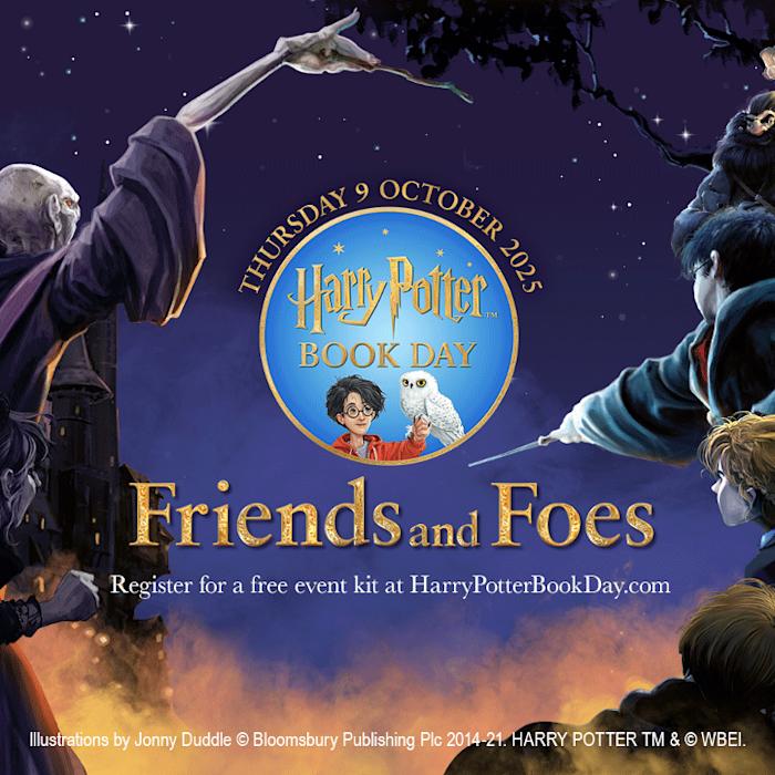 Bloomsbury announce new theme for Harry Potter Book Day 2025: Friends and Foes!
