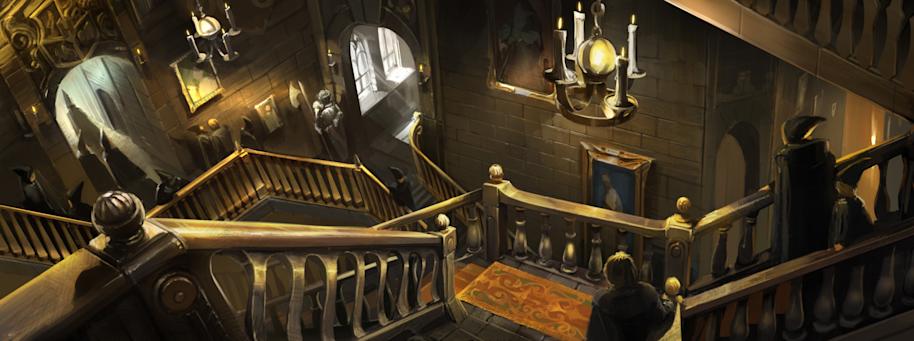 the moving stair